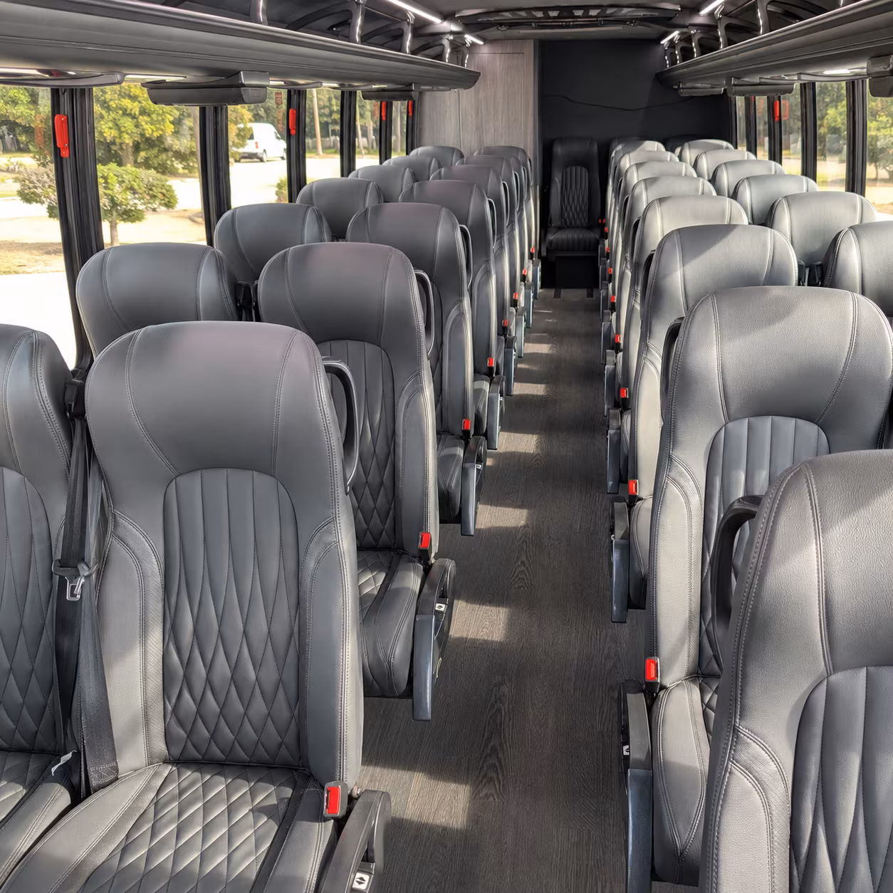 15-35 Passenger Minibus Inside
