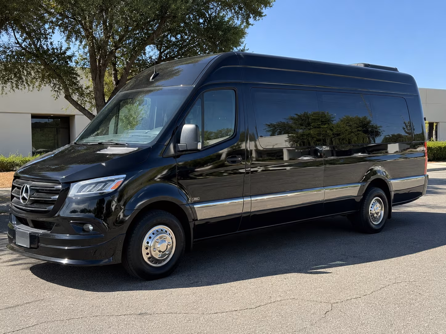 Pittsburgh Airport Shuttle & Transportation party bus interior