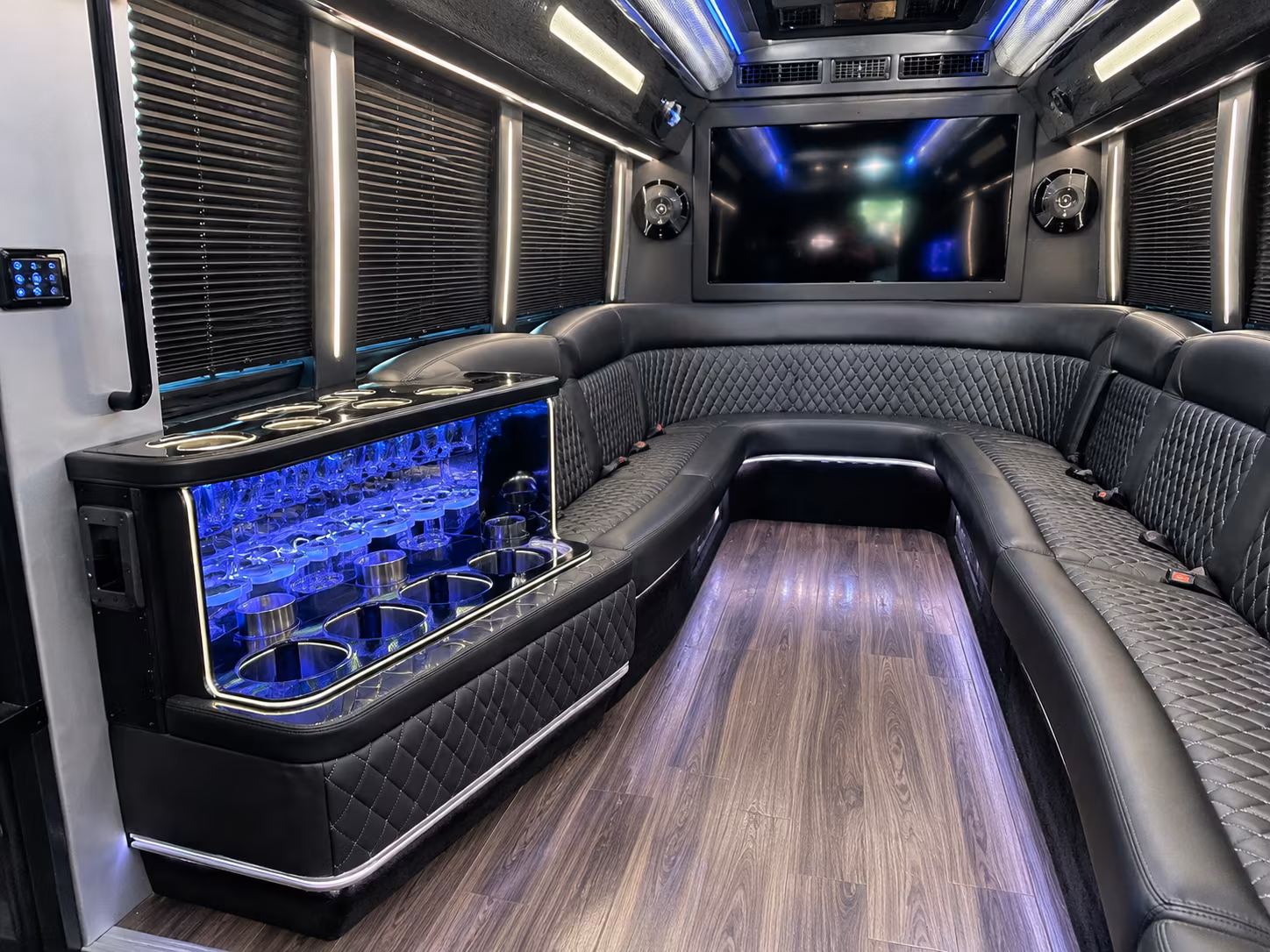 Pittsburgh Bachelor & Bachelorette Transportation onboard seating