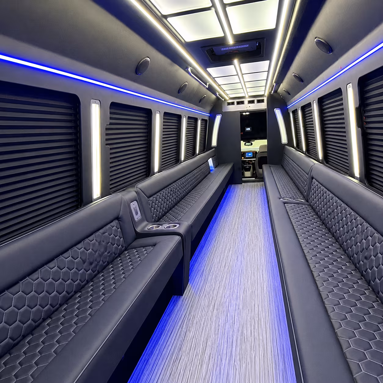 Pittsburgh Birthday, Sweet 16, & Quinceañera Transportation party bus exterior
