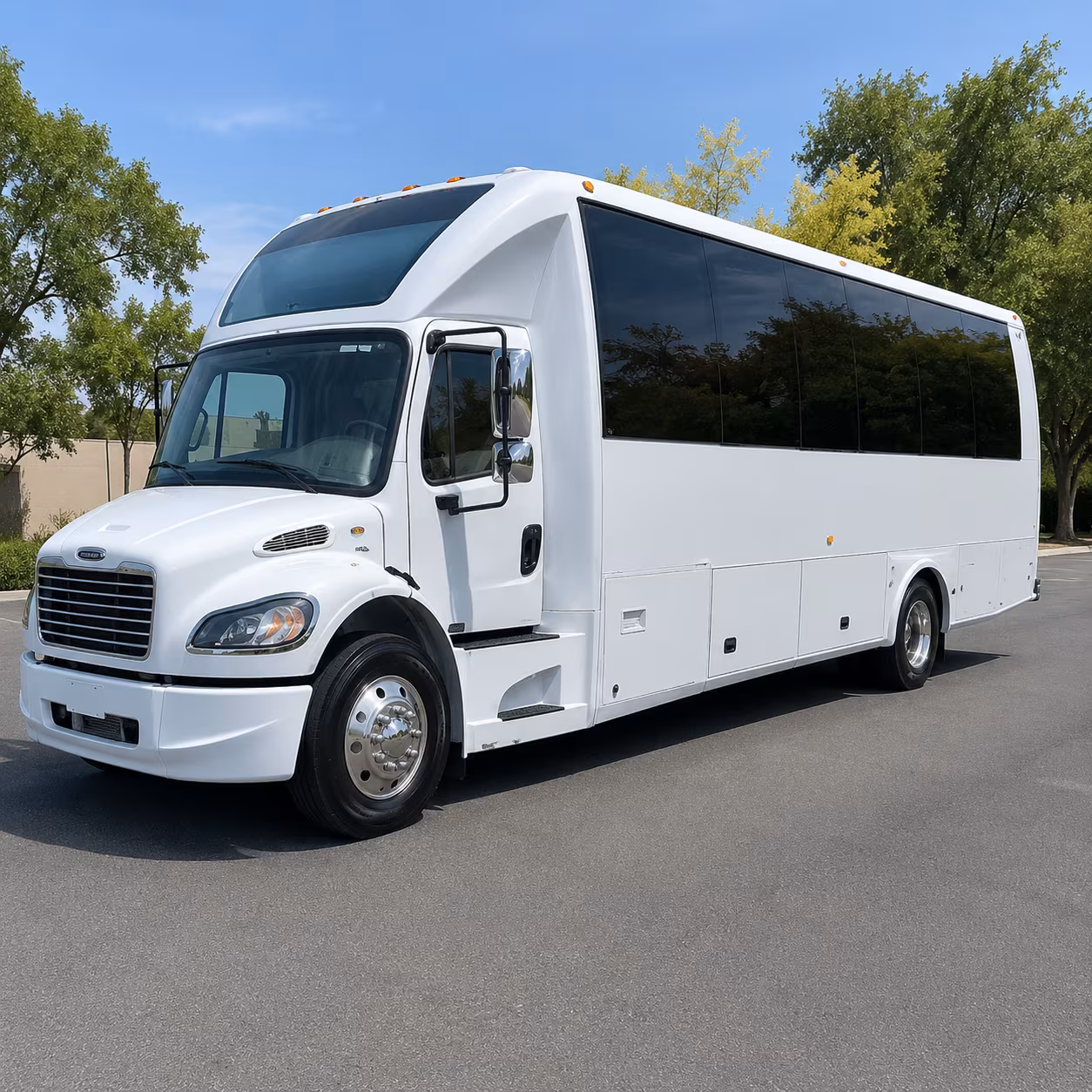 Pittsburgh Birthday, Sweet 16, & Quinceañera Transportation party bus exterior