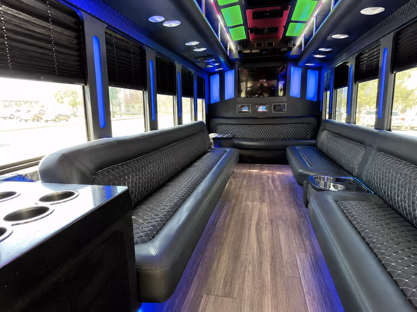Pittsburgh Private Event Transportation party bus exterior