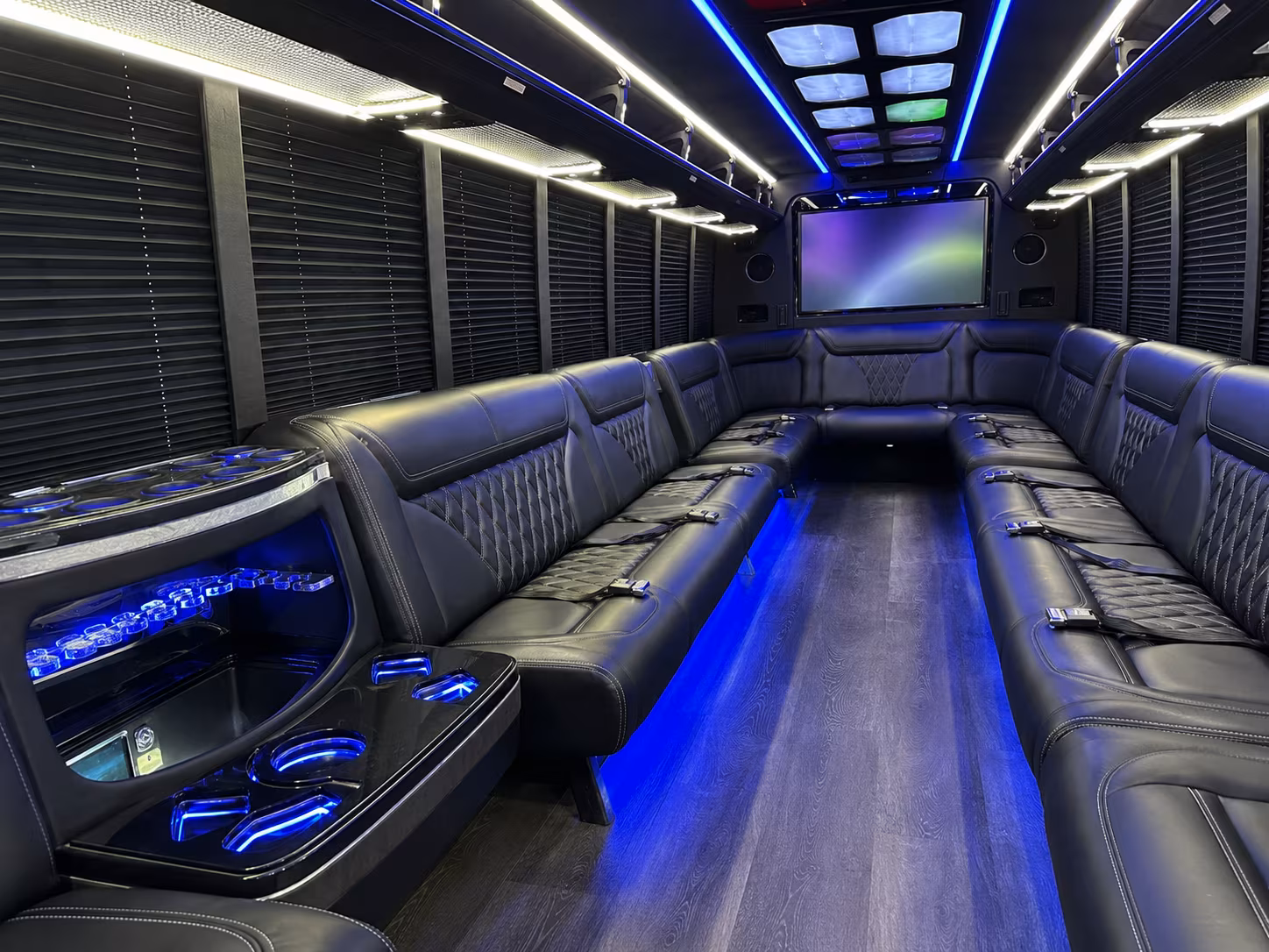 Pittsburgh Private Event Transportation onboard seating