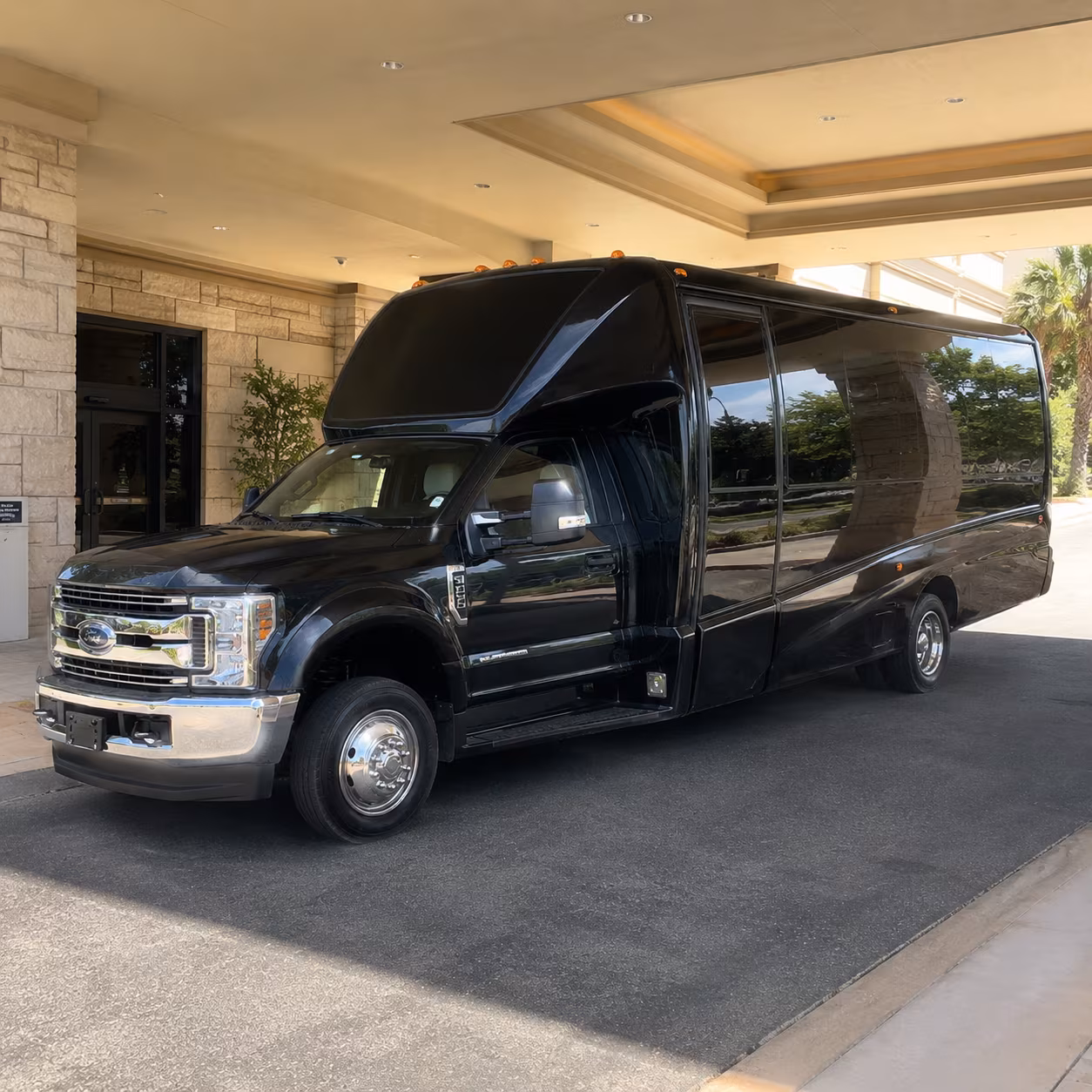 Pittsburgh Private Event Transportation party bus interior