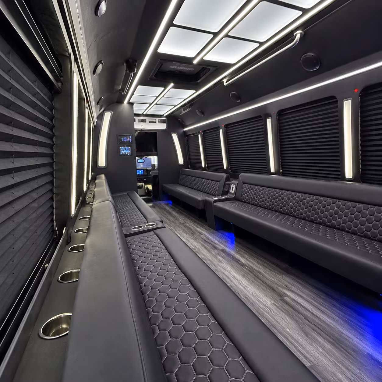 Pittsburgh Prom & Homecoming Transportation party bus exterior