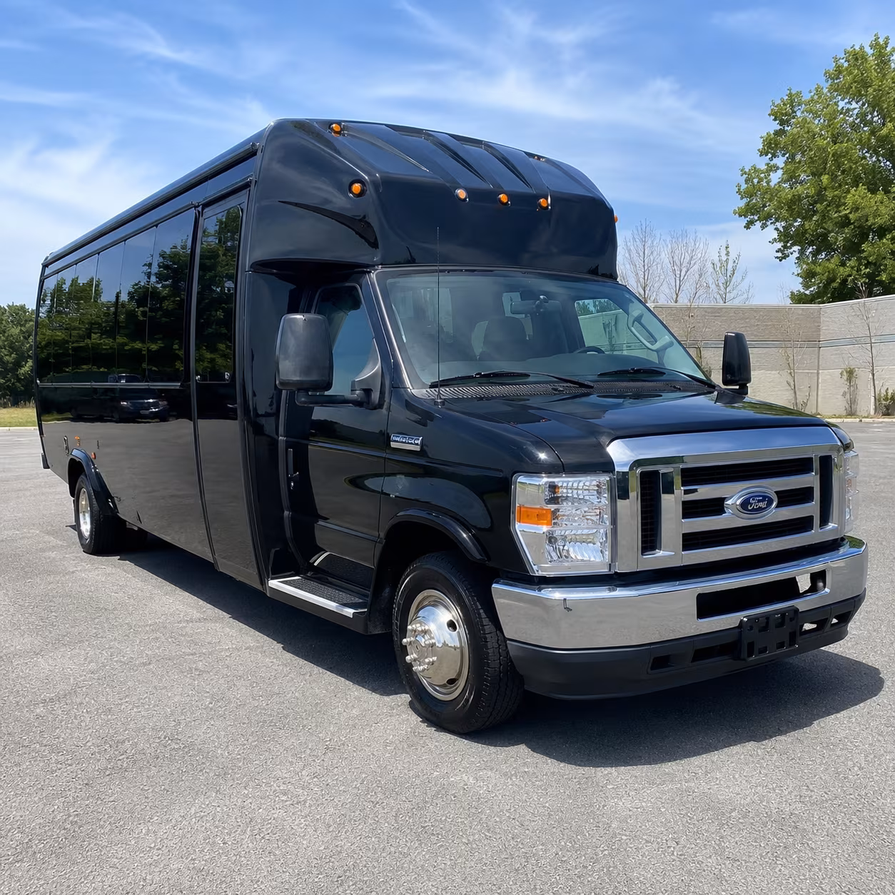 Pittsburgh Prom & Homecoming Transportation party bus exterior