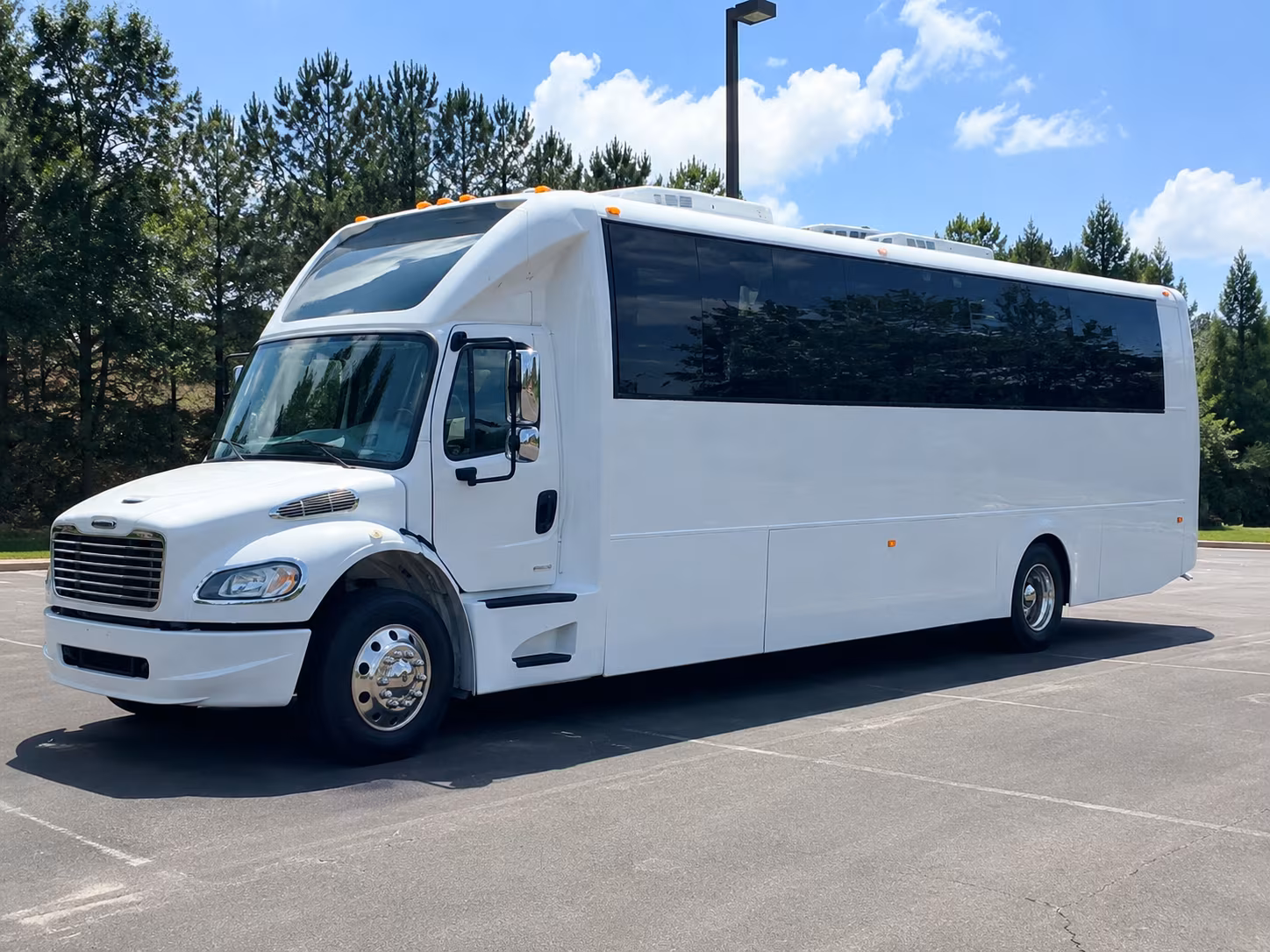 Pittsburgh Prom & Homecoming Transportation party bus exterior