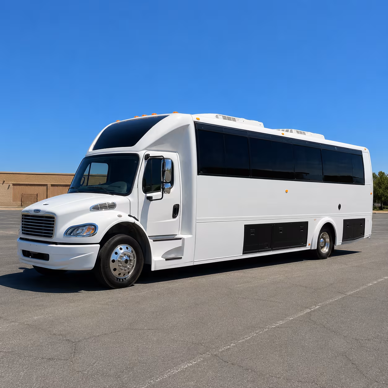 Pittsburgh Wedding Transportation party bus exterior