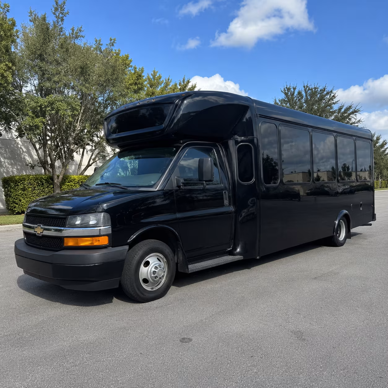 Pittsburgh Wedding Transportation party bus exterior