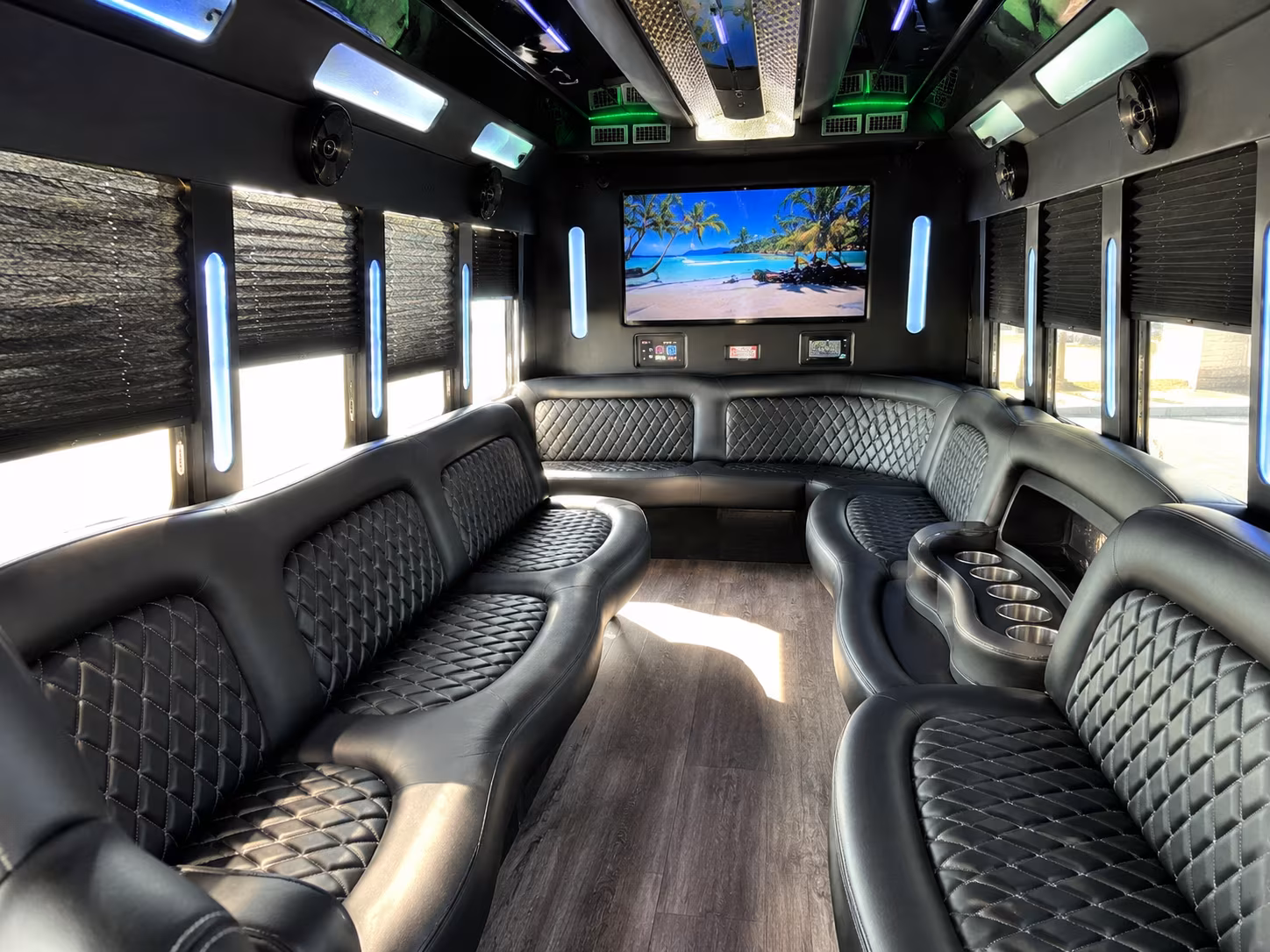 Pittsburgh Winery Tour & Pub Crawl Transportation onboard seating