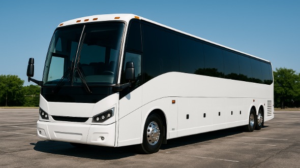 Exterior of Charter Bus Company Pittsburgh's ADA Charter Bus in Pittsburgh